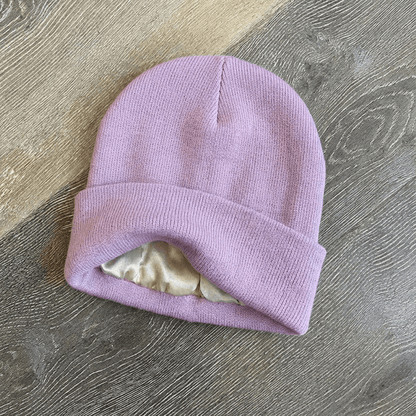 Bonnet d’hiver satin - Unisexe