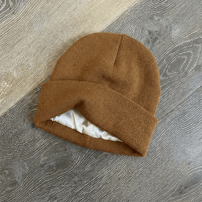 Bonnet d’hiver satin - Unisexe