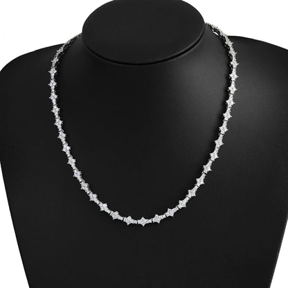 Honeycomb tennis chain