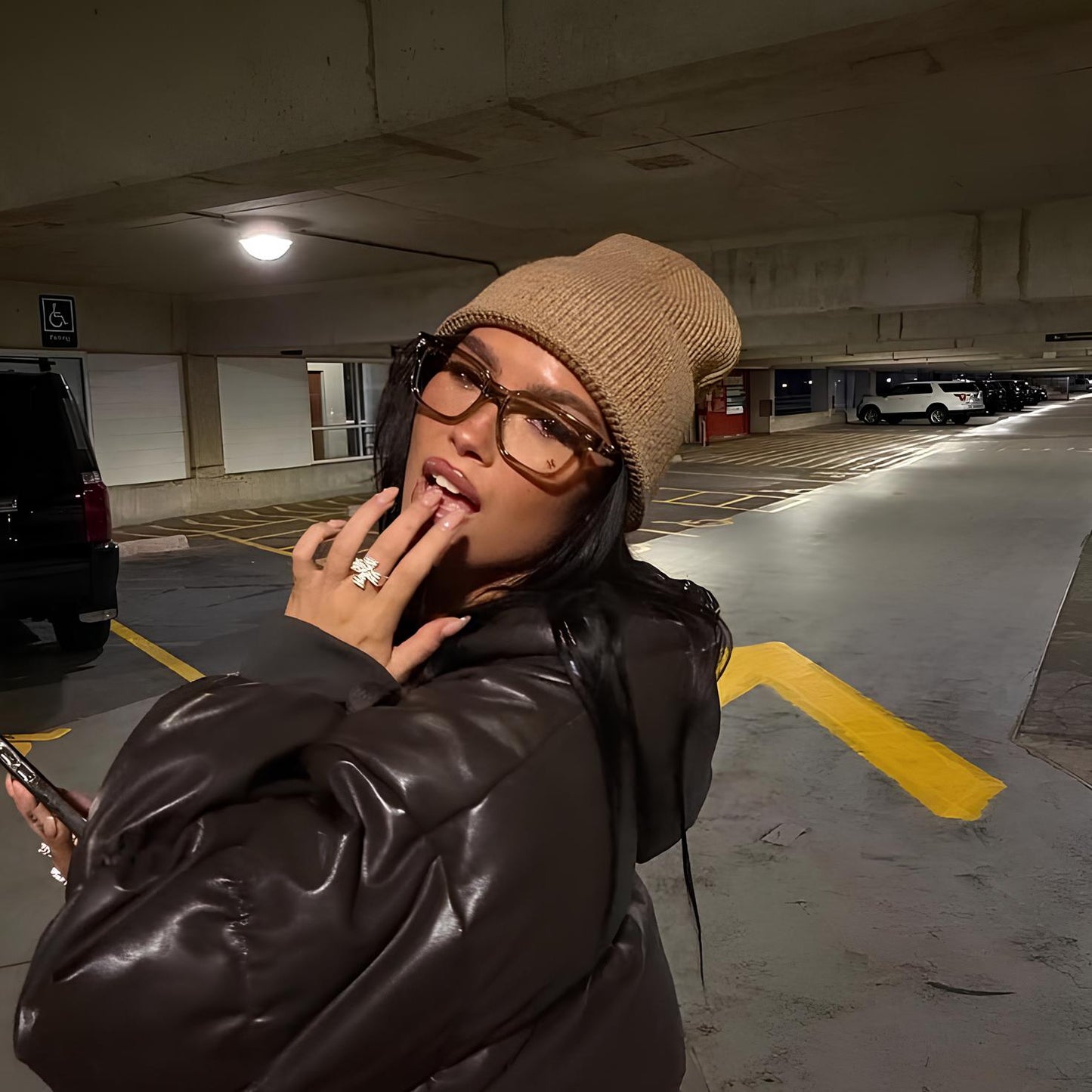 Bonnet d’hiver satin - Unisexe