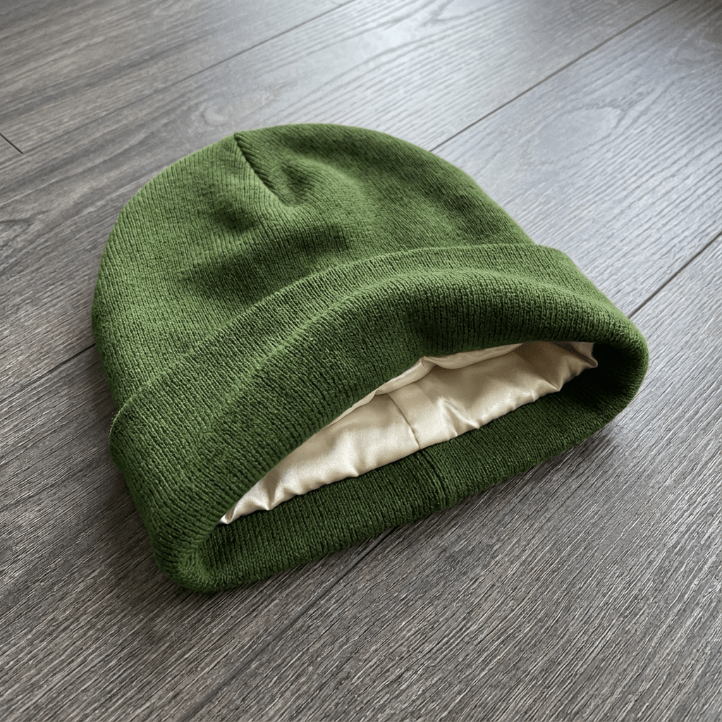 Bonnet d’hiver satin - Unisexe