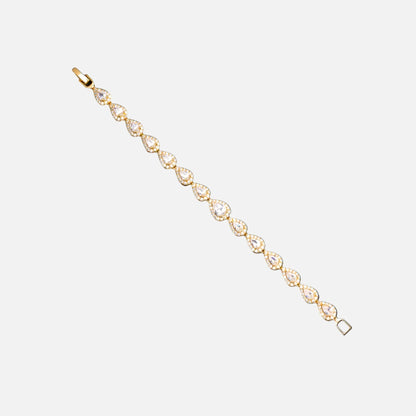 Tear drop bracelet