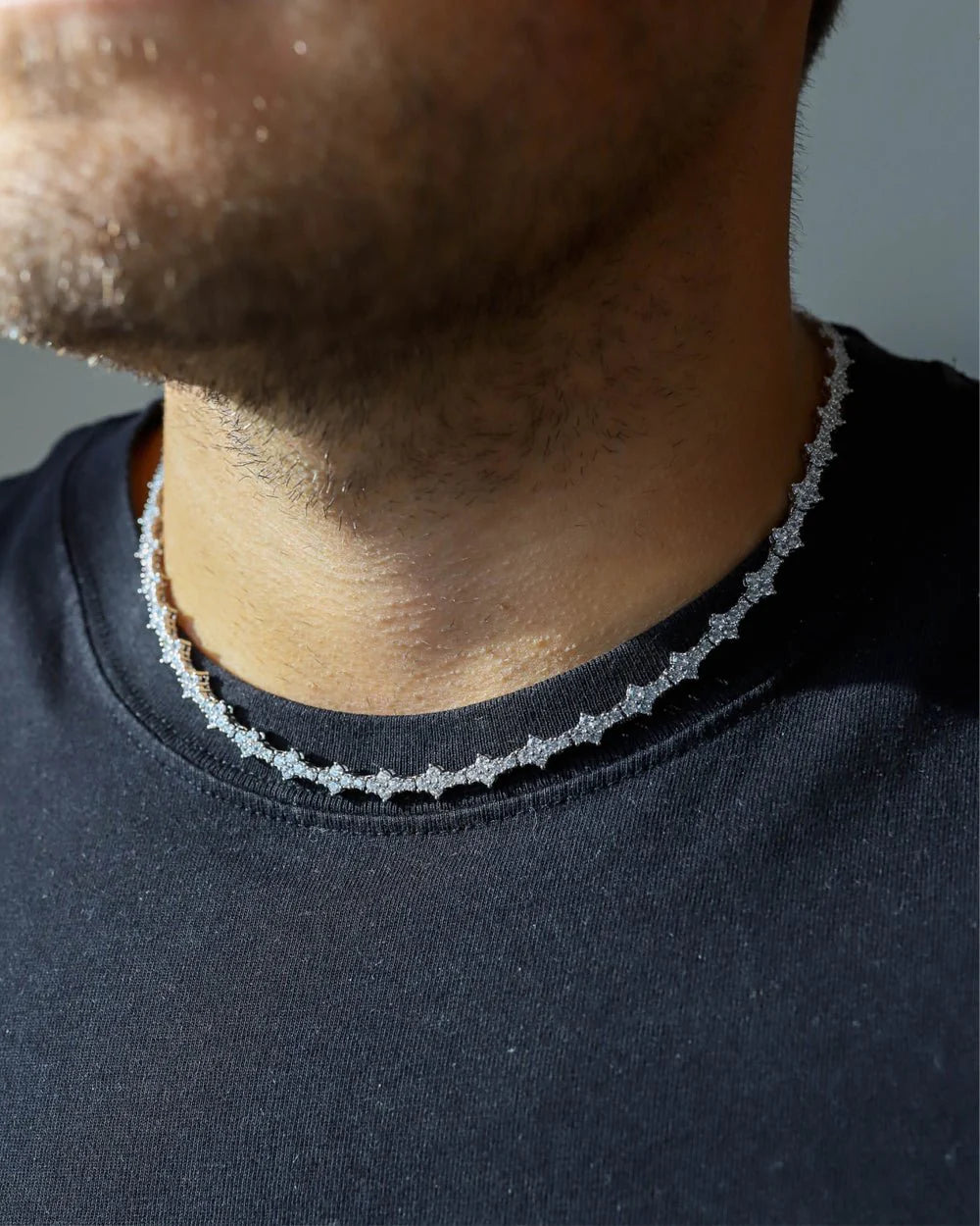 Honeycomb tennis chain