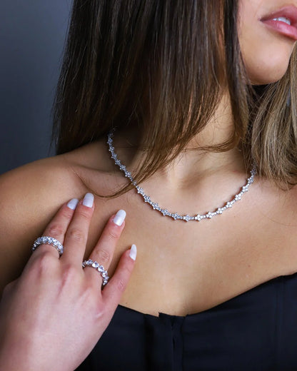 Honeycomb tennis chain